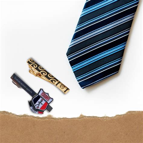 tie clips and bars.